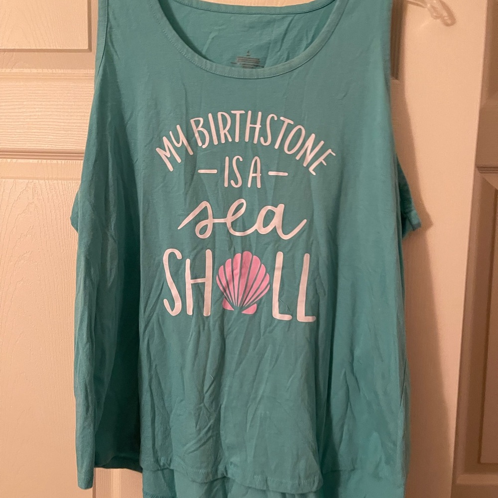 4x cute tank top.